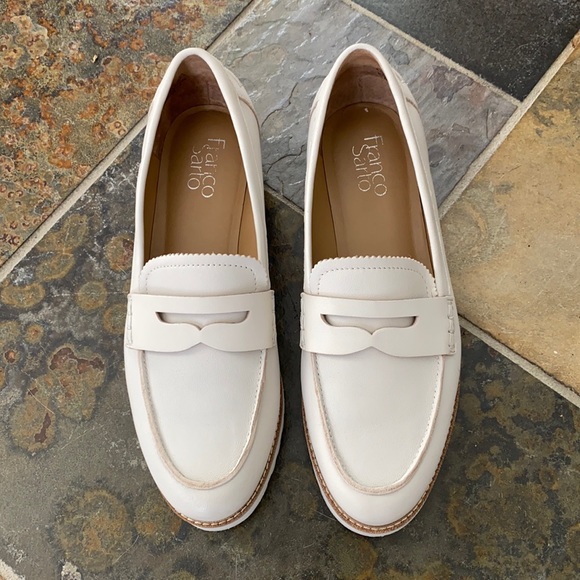 Franco Sarto Shoes - Franco Sarto Ivory Loafers